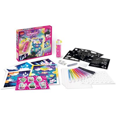 Coffret aérographe Airbrush Maker Glitter - Maped Creativ - Publicité Coffret aérographe Airbrush Maker Glitter - Maped Creativ - Publicité