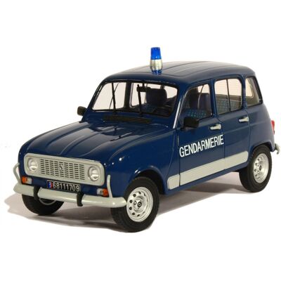 Miniature 1:18 Renault4L GTL Gendarmerie bleu gendarmerie 1978 - Solido - Publicité Miniature 1:18 Renault4L GTL Gendarmerie bleu gendarmerie 1978 - Solido - Publicité