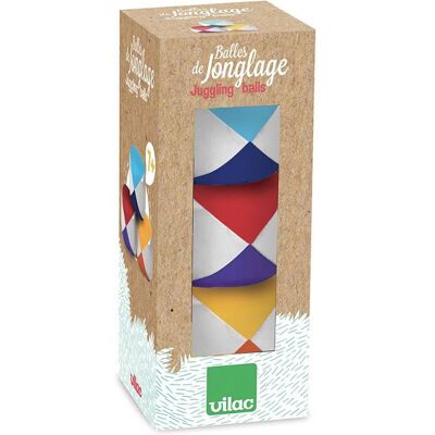 Set de 3 balles de jonglage - Vilac - Publicité Set de 3 balles de jonglage - Vilac - Publicité