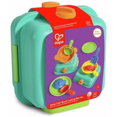 Kit de cuisine pour la plage - Hape - Publicité Kit de cuisine pour la plage - Hape - Publicité