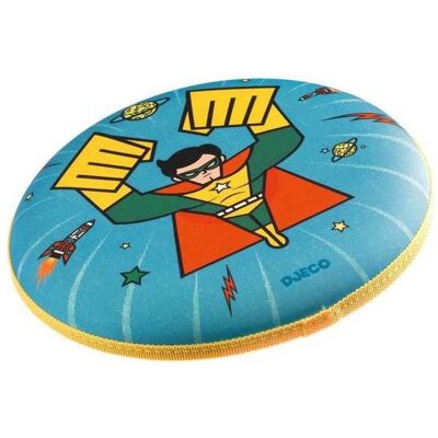 Disque à lancer Flying Héros - Djeco - Publicité Disque à lancer Flying Héros - Djeco - Publicité