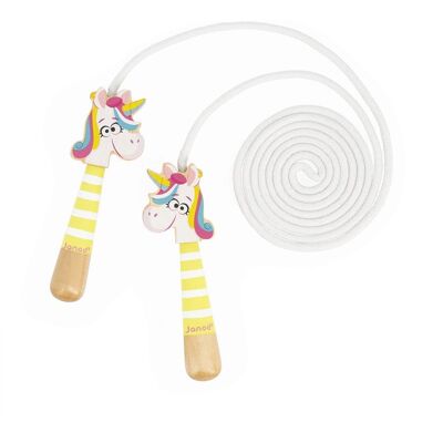 Corde à sauter Licorne Applepop - Janod - Publicité Corde à sauter Licorne Applepop - Janod - Publicité