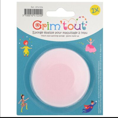 Grim'Tout Eponge épaisseur 3 cm GRIMTOUT sous Blister - Publicité Grim'Tout Eponge épaisseur 3 cm GRIMTOUT sous Blister - Publicité