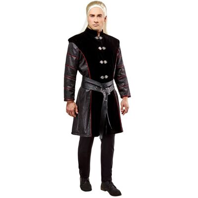 Déguisement Deluxe Daemon Targaryen de Rubie's - Tunique en velours - Bretelles - Ceinture - Pour homme - Publicité Déguisement Deluxe Daemon Targaryen de Rubie's - Tunique en velours - Bretelles - Ceinture - Pour homme - Publicité