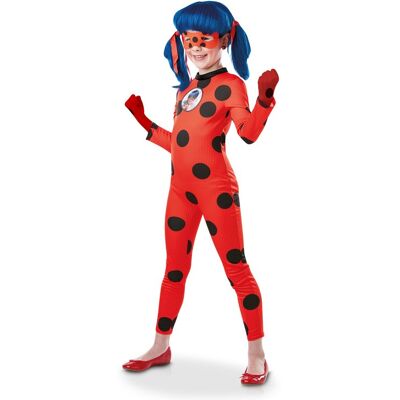Déguisement 9-10 ans Ladybug + gants Luxe - Rubies - Publicité Déguisement 9-10 ans Ladybug + gants Luxe - Rubies - Publicité
