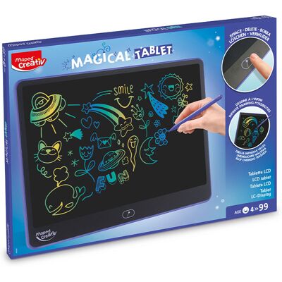 Tablette Magique LCD XXL 16 Pouces effaçable - Maped Creativ - Publicité Tablette Magique LCD XXL 16 Pouces effaçable - Maped Creativ - Publicité