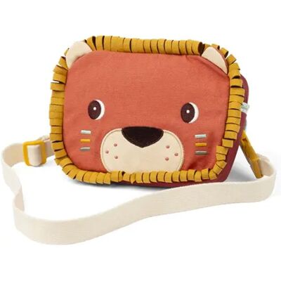 Pochette avec Sangle Jack le lion - Lilliputiens - Publicité Pochette avec Sangle Jack le lion - Lilliputiens - Publicité
