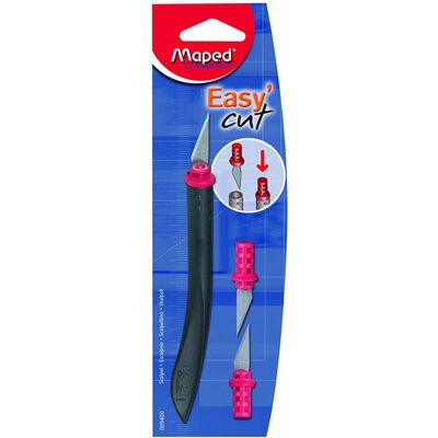 Cutter Scalpel Easy'Cut - Maped - Publicité Cutter Scalpel Easy'Cut - Maped - Publicité