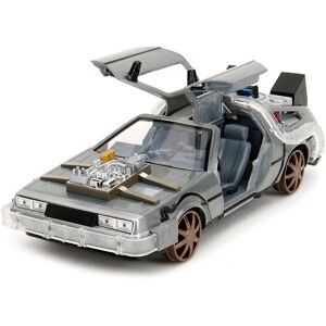 Miniature 1:24 Hollywood Rides Retour vers le Futur DeLorean grey