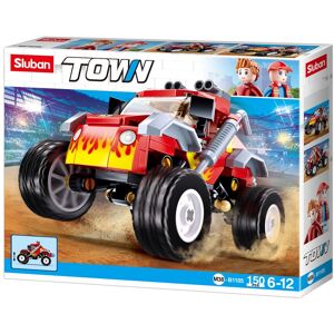 Town Construction : Véhicule tout-terrain rouge 150 pcs - Sluban - Publicité Town Construction : Véhicule tout-terrain rouge 150 pcs - Sluban - Publicité