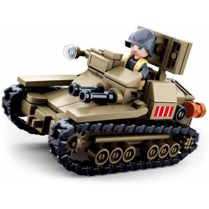 WWII : Armée Italienne Small Tank 183 pcs - Sluban - Publicité WWII : Armée Italienne Small Tank 183 pcs - Sluban - Publicité