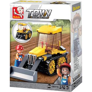 Town Construction : Petit Bulldozer 132 pcs - Sluban - Publicité Town Construction : Petit Bulldozer 132 pcs - Sluban - Publicité