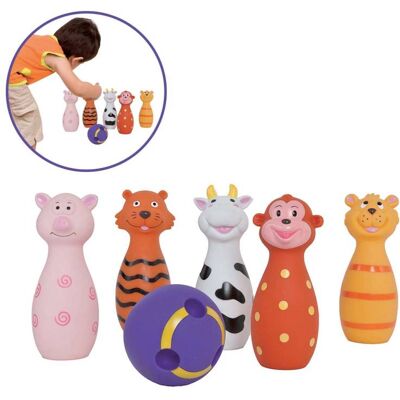 Jeu de Quilles souples Animaux - Ludi - Publicité Jeu de Quilles souples Animaux - Ludi - Publicité