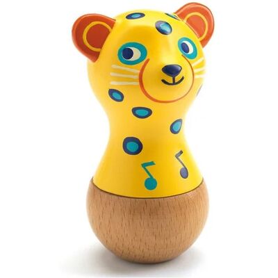 Maracas Jaguar Animambo - Djeco - Publicité Maracas Jaguar Animambo - Djeco - Publicité