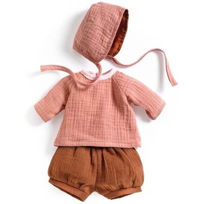 Ensemble Vêtements Poupée Pêche - Collection POMEA - Publicité Ensemble Vêtements Poupée Pêche - Collection POMEA - Publicité