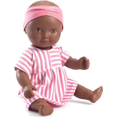 Poupée Baby Ciara étanche - Djeco - Publicité Poupée Baby Ciara étanche - Djeco - Publicité