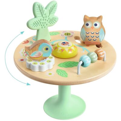 Djeco BabyMolti Jouet en bois avec activités multiples - 12+ mois - Publicité Djeco BabyMolti Jouet en bois avec activités multiples - 12+ mois - Publicité