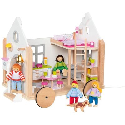 Maison de poupées Tiny House Hygge - Goki - Publicité Maison de poupées Tiny House Hygge - Goki - Publicité
