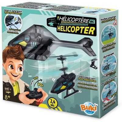 Buki RC Hélicoptère 23cm - Hélicoptère Télécommandé - Publicité Buki RC Hélicoptère 23cm - Hélicoptère Télécommandé - Publicité