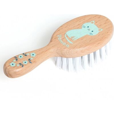 Brosse à cheveux Pomea - Djeco - Publicité Brosse à cheveux Pomea - Djeco - Publicité
