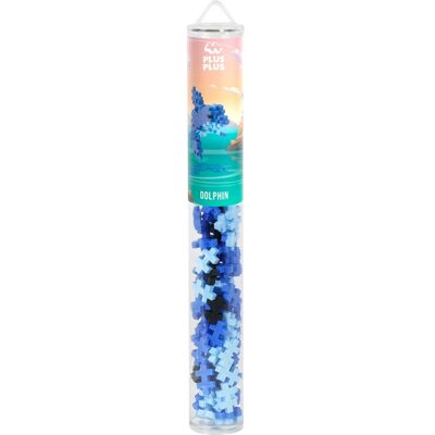 Tube Dauphin 100 Pcs - Plus Plus - Publicité Tube Dauphin 100 Pcs - Plus Plus - Publicité