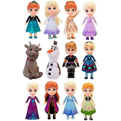 Mini Poupée La Reine des Neiges 2 Disney 7 cm (aléatoire) - Jakks Pacific - Publicité Mini Poupée La Reine des Neiges 2 Disney 7 cm (aléatoire) - Jakks Pacific - Publicité