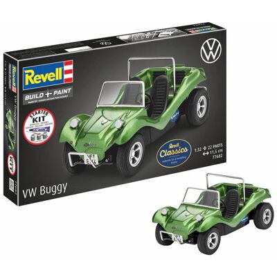 Maquette Starter Kit VW Buggy Echelle 1:32 Level 3 - Revell - Publicité Maquette Starter Kit VW Buggy Echelle 1:32 Level 3 - Revell - Publicité