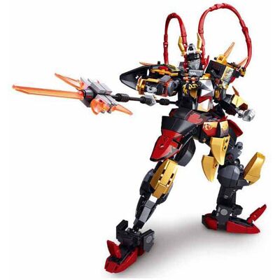 Atomic Storm : Robot Pop P.R. Mecha Lu Bu 552 pcs - Sluban - Publicité Atomic Storm : Robot Pop P.R. Mecha Lu Bu 552 pcs - Sluban - Publicité