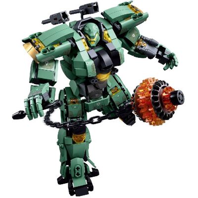 Atomic Storm : Robot Pop P.R. Mecha Vert 542 pcs - Sluban - Publicité Atomic Storm : Robot Pop P.R. Mecha Vert 542 pcs - Sluban - Publicité