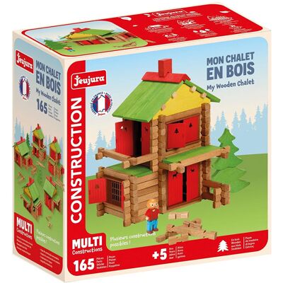 Mon Chalet en bois 165 pcs - Jeujura - Publicité Mon Chalet en bois 165 pcs - Jeujura - Publicité