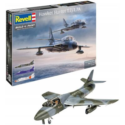 Maquette Avion de guerre Hawker Hunter T.7/T.7A Echelle 1:32 Level 5 - Revell - Publicité Maquette Avion de guerre Hawker Hunter T.7/T.7A Echelle 1:32 Level 5 - Revell - Publicité
