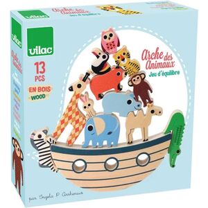 Jeu d'équilibre arche des animaux Ingela P.Arrhenius - Vilac - Publicité Jeu d'équilibre arche des animaux Ingela P.Arrhenius - Vilac - Publicité