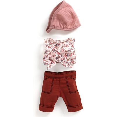 Tenue Burgundy Pomea - Djeco - Publicité Tenue Burgundy Pomea - Djeco - Publicité