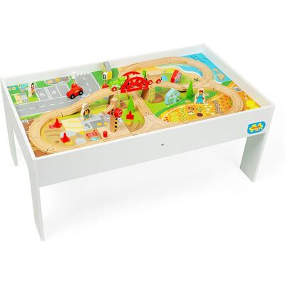 BigJigs Toys Coffret de train et table - BigJigsToys - Publicité BigJigs Toys Coffret de train et table - BigJigsToys - Publicité