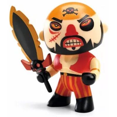 Djeco Pirate Soscar - Arty Toys - Publicité Djeco Pirate Soscar - Arty Toys - Publicité