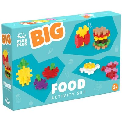 Set activité BIG Foodies 50 pcs - Plus Plus - Publicité Set activité BIG Foodies 50 pcs - Plus Plus - Publicité