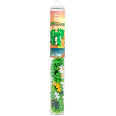 Plus Plus Éléphant - Tube de 100 Pièces - Jouet - Publicité Plus Plus Éléphant - Tube de 100 Pièces - Jouet - Publicité