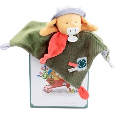 Dans mon jardin : Doudou vache plat Aneth 27 cm - Doudou et compagnie - Publicité Dans mon jardin : Doudou vache plat Aneth 27 cm - Doudou et compagnie - Publicité