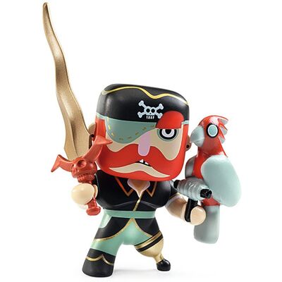 Sam Parrot - pirate Arty Toys - Djeco - Publicité Sam Parrot - pirate Arty Toys - Djeco - Publicité