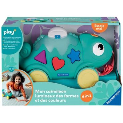 Ravensburger Play+ - Mon Caméléon Lumineux Formes et Couleurs - Jouet Éducatif - Publicité Ravensburger Play+ - Mon Caméléon Lumineux Formes et Couleurs - Jouet Éducatif - Publicité