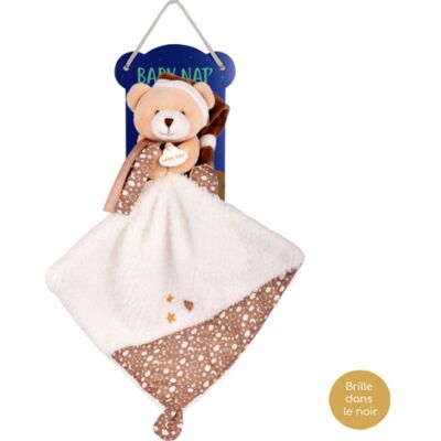 Baby Nat' Pantin PM Ourson avec Doudou "je brille dans la nuit" - Baby Nat - Publicité Baby Nat' Pantin PM Ourson avec Doudou "je brille dans la nuit" - Baby Nat - Publicité