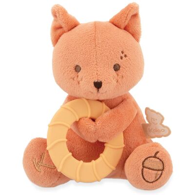 Peluche anneau de dentition Ecureuil - Kaloo - Publicité Peluche anneau de dentition Ecureuil - Kaloo - Publicité