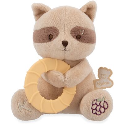 Peluche anneau de dentition Raton laveur - Kaloo - Publicité Peluche anneau de dentition Raton laveur - Kaloo - Publicité