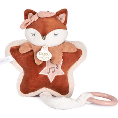 Boîte à musique Mina mélodie 16cm - Doudou et compagnie - Publicité Boîte à musique Mina mélodie 16cm - Doudou et compagnie - Publicité