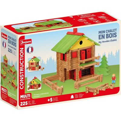 Mon Chalet en bois 225 pcs - Jeujura - Publicité Mon Chalet en bois 225 pcs - Jeujura - Publicité