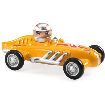 Yellow Super Speed Crazy Motor - Djeco - Publicité Yellow Super Speed Crazy Motor - Djeco - Publicité