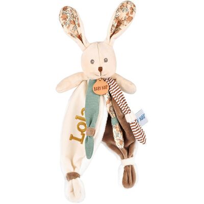 Baby Nat' Doudou lapin POUPI 23 cm - Baby Nat - Publicité Baby Nat' Doudou lapin POUPI 23 cm - Baby Nat - Publicité