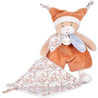 Baby Nat' Pantin avec doudou Polochon terracotta 22 cm - Baby Nat - Publicité Baby Nat' Pantin avec doudou Polochon terracotta 22 cm - Baby Nat - Publicité