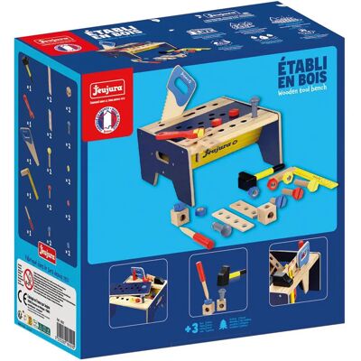 Etabli en bois - Jeujura - Publicité Etabli en bois - Jeujura - Publicité