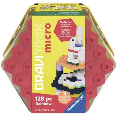 GraviTrax Micro Rainbow 128 pcs - Ravensburger - Publicité GraviTrax Micro Rainbow 128 pcs - Ravensburger - Publicité